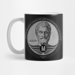 Philosophy Session: Milethus BW Mug